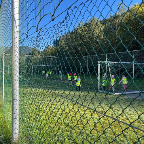 Fußball spielen